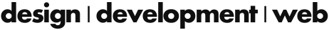 design, development, web